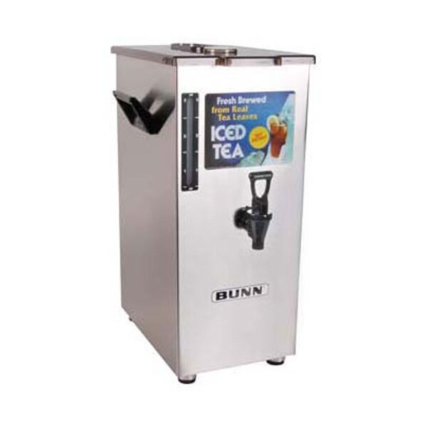 Bunn Dispenser, Iced Tea , W/Brw Lid 3250.0005 Zoro